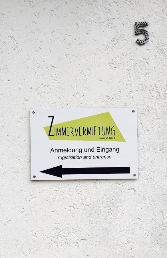 Zimmervermietung Familie Kolb Oberessendorf Eksteriør bilde